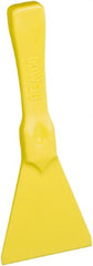 Remco - Stiff Polypropylene Straight Scraper - 3" Blade Width - Exact Tooling
