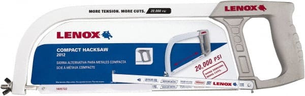 Lenox - 12" Hacksaw Frame - 4-1/2" Throat Depth - Exact Tooling