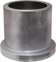 Bunting Bearing - 1-1/4" Inside x 1-1/2" Outside Diam, Powdered Metal Flanged Bearing - 1-3/4" Flange Outside Diam, 3/16" Flange Thickness, 1" OAL - Exact Tooling