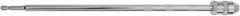 Lenox - 1/4 to 1/4" Tool Diam Compatibility, Hex Shank, Hole Cutting Tool Arbor - 1/4" Min Chuck, Hex Shank Cross Section, Quick-Change Attachment, For Hole Saws 4L - Exact Tooling