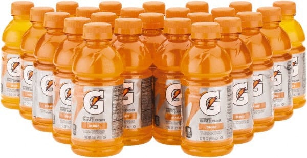 Gatorade - 12 oz Bottle Orange Activity Drink - Ready-to-Drink - Exact Tooling