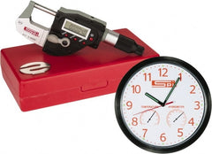 SPI - Carbide-Tipped IP65 Electronic Outside Micrometer - Exact Tooling