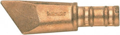 Sievert - 1-1/2 Inch Point, 1/2 Inch Tip Diameter, Soldering Iron Tip Copper Bit - Series Hammer, For Use with LSK and SIK - Exact Tooling
