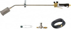 Sievert - 4 Piece Torch Kit - Includes 32 Inch 375k BTU Torch, 27-60 PSI Adjustable Regulator, 25 Ft. Hose, Flint Striker - Exact Tooling