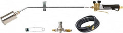 Sievert - 4 Piece Torch Kit - Includes 32 Inch 225-375k BTU Torch, 27-60 PSI Adjustable Regulator, 25 Ft. Hose, Flint Striker - Exact Tooling