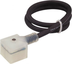 Canfield Connector - Solenoid Valve Connector/Gasket/Cord Assembly - Use with Solenoid Valves - Exact Tooling