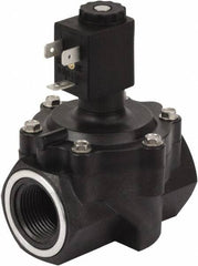 Spartan Scientific - 1" NPT Port, 2 Way, 2 Position, Glass-Filled Polyester Solenoid Valve - Normally Closed, NBR Seal - Exact Tooling