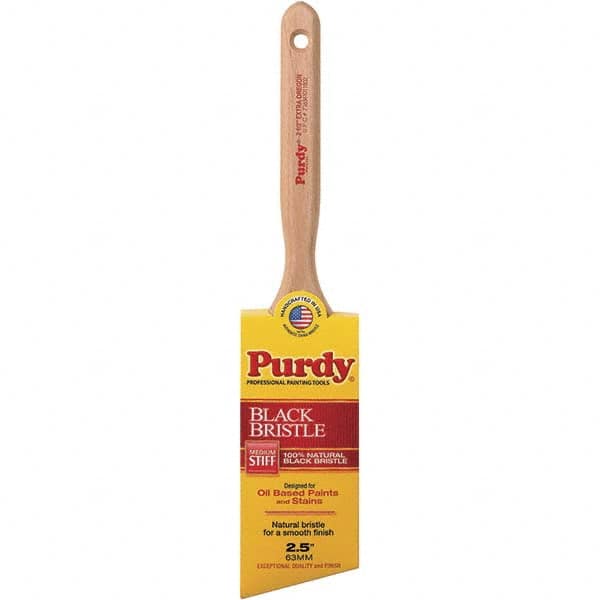 Purdy - 2-1/2" Angled Hog Trim Brush - Wood Fluted Handle - Exact Tooling
