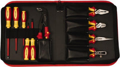 Wiha - 10 Piece Insulated Pliers Hand Tool Set - Comes in Box - Exact Tooling