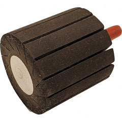 Dynabrade - 2" Wide x 2" Diam, Expander Wheel Spiral Band Drum - 1/4" Shank Diam, 7,500 RPM - Exact Tooling