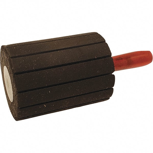 Dynabrade - 2" Wide x 1-1/2" Diam, Expander Wheel Spiral Band Drum - 1/4" Shank Diam, 10,000 RPM - Exact Tooling