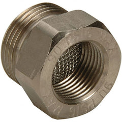 Dynabrade - Air Right-Angle Sander Inlet Bushing - Use with 52655, Includes (2) Screens - Exact Tooling