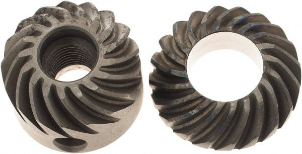 Dynabrade - 4-1/4" Air Right-Angle Grinder Bevel Gear Set - Use with 52636 - Exact Tooling