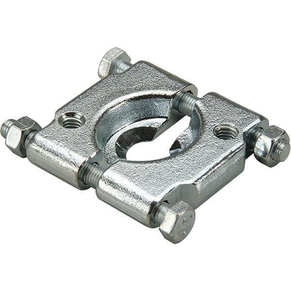Dynabrade - 4" Jaw Width, 7-1/2" Opening Capacity, 12" Throat Depth, Bench Vise - Bolt Down Base Attachment - Exact Tooling