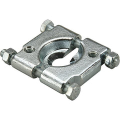 Dynabrade - 4" Jaw Width, 7-1/2" Opening Capacity, 12" Throat Depth, Bench Vise - Bolt Down Base Attachment - Exact Tooling