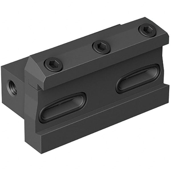Walter - 140mm OAL, Indexable Cutoff Blade Tool Block - 38.1mm Shank Height, 38.1mm Shank Width, Series G2661-P-INCH - Exact Tooling