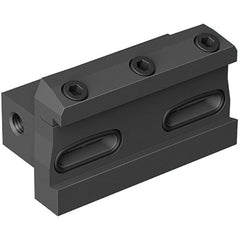 Walter - 140mm OAL, Indexable Cutoff Blade Tool Block - 38.1mm Shank Height, 38.1mm Shank Width, Series G2661-P-INCH - Exact Tooling