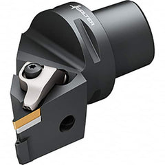 Walter - 93° Lead Angle, Indexable Turning Toolholder - 128mm OAL, Series DVJB-CAPTO-AUSSEN-P - Exact Tooling