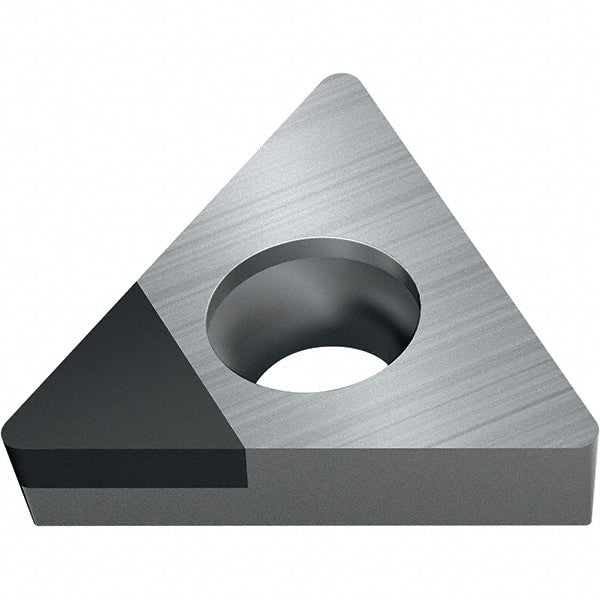 Walter - TCGW FS-1 Grade WDN10 Turning Insert - Polycrystaline Diamond Finish, 60° Triangle, 9.53mm Inscr Circle, 3.97mm Thick, 0.8mm Corner Radius - Exact Tooling