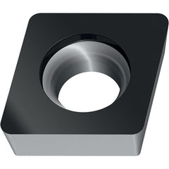 Walter - CPMW RK6 Grade WKK20S Turning Insert - TiCN+Al2O3+(TiCN) Finish, 80° Rhombic, 6.35mm Inscr Circle, 2.38mm Thick, 0.4mm Corner Radius - Exact Tooling