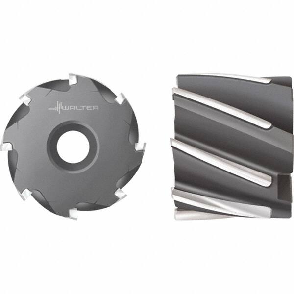 Walter - Shell End Mills Mill Diameter (Inch): 1.9690 Material: Steel - Exact Tooling