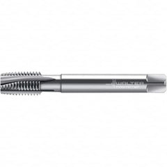 Walter-Prototyp - 1/4-20, 4 Flute, Uncoated, High Speed Steel Spiral Point Tap - Right Hand Thread, 110mm OAL, 23mm Thread Length, 9mm Shank Diam, Series 22257 - Exact Tooling