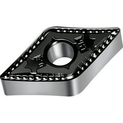 Walter - DNMG NMT Grade WSM20S Turning Insert - TiAlN+Al2O3+(Al) Finish, 55° Rhombic, 9.53mm Inscr Circle, 4.76mm Thick, 0.4mm Corner Radius - Exact Tooling