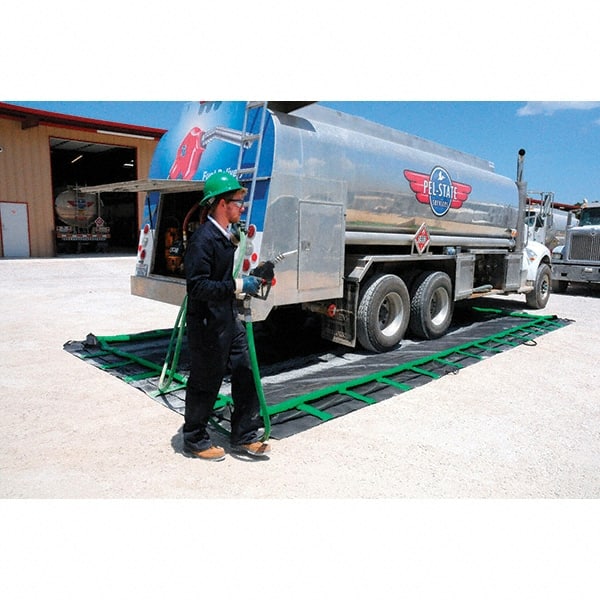 UltraTech - 269 Gal 22 oz PVC Containment Berm, Rapid Rise Model - 1' High x 6' Wide x 6" Long - Exact Tooling