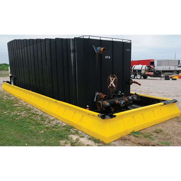 UltraTech - 3,978 Gal Polyethylene Containment Berm System - 1' High x 49' Wide x 10" Long - Exact Tooling