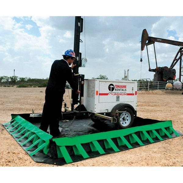 UltraTech - 4,488 Gal Copolymer 2000 Containment Berm, Compact Model - 1' High x 40' Wide x 15" Long - Exact Tooling