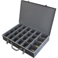 Durham - 24 Compartment Gray Small Parts Compartment Box - Exact Tooling