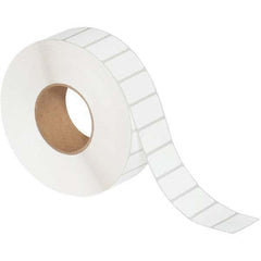 Value Collection - Pack of 8 Rolls, 5,100 Labels per Roll, 2" x 1" White Matte Coated Facestock Thermal Labels - Exact Tooling
