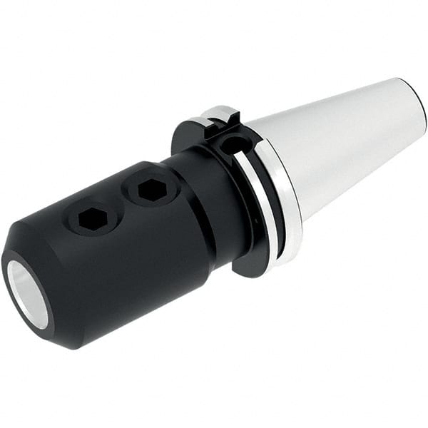 Seco - CAT40 Taper Shank 1" Hole End Mill Holder/Adapter - 0.97mm Nose Diam, 1-3/4" Projection, Through-Spindle & DIN Flange Coolant - Exact Tooling