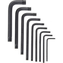 Stanley - 10 Piece T10 to T55 Assortment Torx Key Set - 10 Torx Size - Exact Tooling