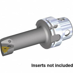 Kennametal - Right Hand Cut, 32mm Min Bore Diam, Size KM4X63 Steel Modular Boring Cutting Unit Head - 88.33mm Max Bore Depth, Through Coolant, Compatible with WN.. 432, WN.. 080408 - Exact Tooling
