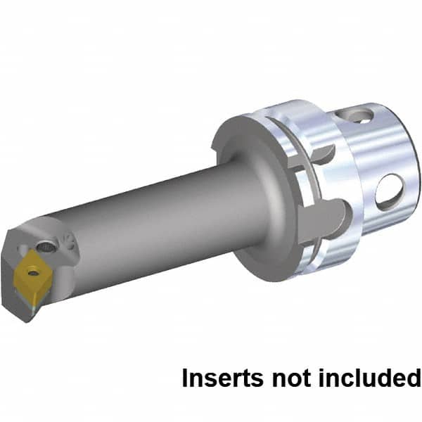 Kennametal - Left Hand Cut, 63mm Min Bore Diam, Size KM4X63 Steel Modular Boring Cutting Unit Head - 144.05mm Max Bore Depth, Through Coolant, Compatible with DN.. 442, DN.. 150608 - Exact Tooling