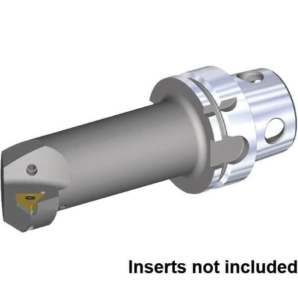 Kennametal - Left Hand Cut, 50mm Min Bore Diam, Size KM4X63 Steel Modular Boring Cutting Unit Head - 114.05mm Max Bore Depth, Through Coolant, Compatible with TC.. 16T308, TC.. 3252 - Exact Tooling