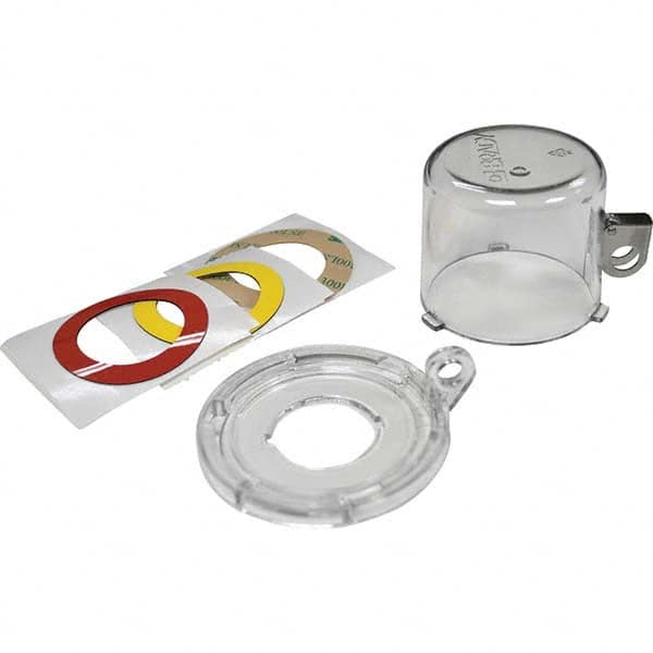 Brady - Pneumatic & Valve Lockouts Type: Push-Button & Rotary Switch Lockout Maximum Valve Handle Size (Inch): 1.180 - Exact Tooling