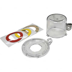 Brady - Pneumatic & Valve Lockouts Type: Push-Button & Rotary Switch Lockout Maximum Valve Handle Size (Inch): 1.180 - Exact Tooling