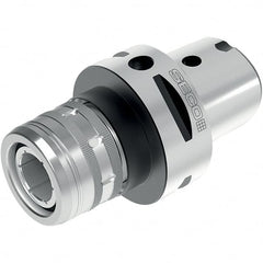 Seco - C8 Taper Shank, 32mm Hole Diam x 67mm Nose Diam Milling Chuck - 80mm Projection, 53" TIR, - Exact Tooling