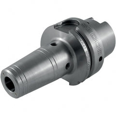 Seco - 6mm Hole Diam, HSK100A Taper Shank Shrink Fit Tool Holder & Adapter - 56mm Projection, 21mm Nose Diam, 22mm Clamping Depth, Through Coolant - Exact Tooling