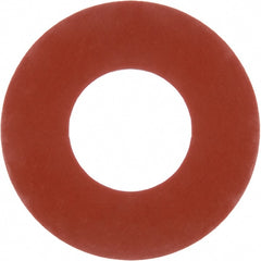 Value Collection - 6" Pipe, 6-5/8" ID x 8-3/4" OD Flange Gasket - Silicone Rubber, Red, 1/16" Thick - Exact Tooling