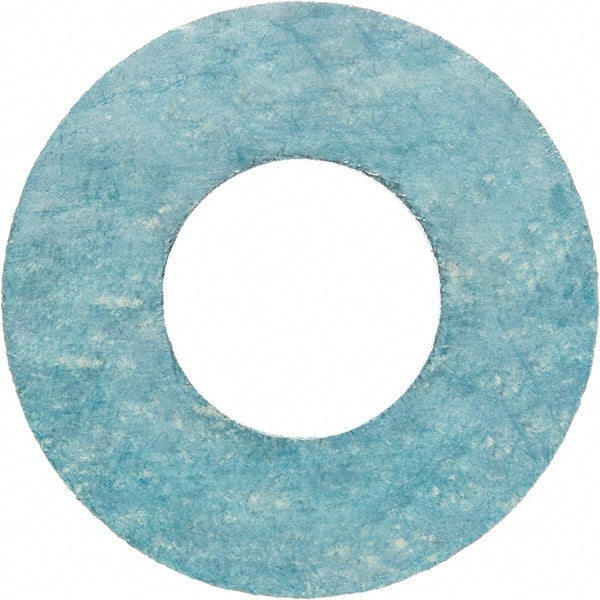 Value Collection - 4-1/2" Pipe, 5" ID x 7" OD Flange Gasket - Aramid Fiber with Buna-N Binder, Blue, 1/8" Thick - Exact Tooling
