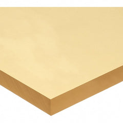 Value Collection - 3/16" Thick x 1/4" Wide x 120" Long, Plain Polyurethane Strip - Stock Length, 60 Shore A Durometer, -20 to 180°F, Amber - Exact Tooling