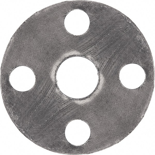Value Collection - 6" Pipe, 6-5/8" ID x 11" OD Flange Gasket - Reinforced Graphite, Gray, 1/16" Thick - Exact Tooling