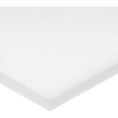 Value Collection - 1/32" Thick x 1' Wide x 1' Long, ePTFE Sheet - White, General Purpose Grade - Exact Tooling
