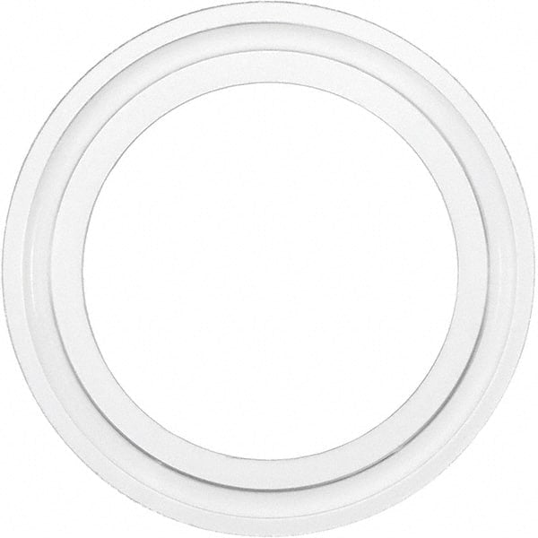 Value Collection - 1", Clamp Style, Sanitary Silicone Pipe Gasket - Tube OD Connection - Exact Tooling