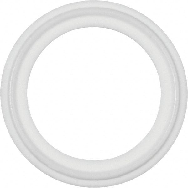 Value Collection - 3", Clamp Style, Sanitary Teflon Pipe Gasket - Tube OD Connection - Exact Tooling
