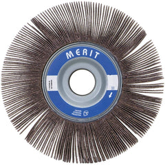 Norton - 6 x 3" 120 Grit Aluminum Oxide Unmounted Flap Wheel - Exact Tooling