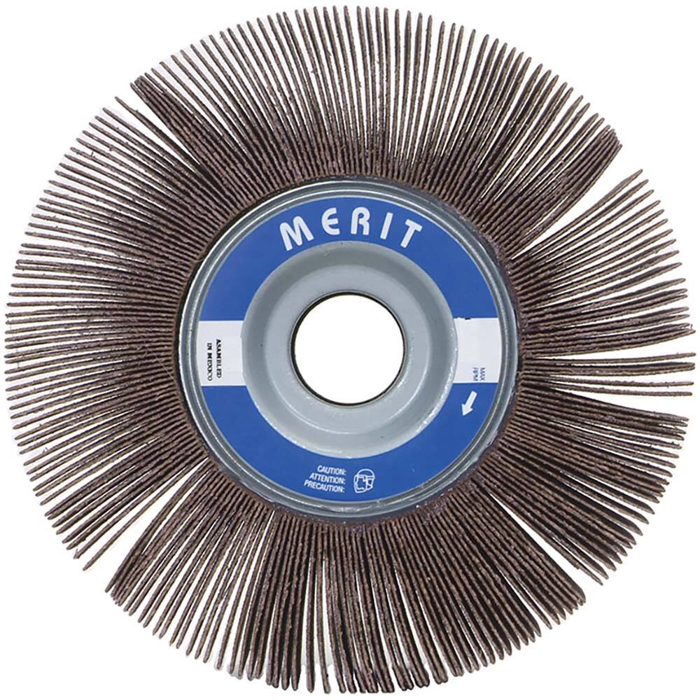 Norton - 6 x 1" 40 Grit Aluminum Oxide Unmounted Flap Wheel - Exact Tooling